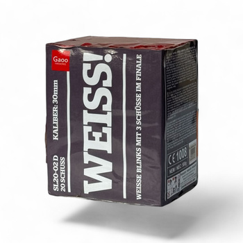 WHITE 20 STRZAŁÓW 30MM SL20-02D